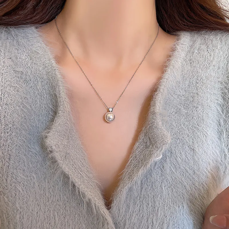 IDOKAWA Shijia Pearl Necklaces Women's White-4