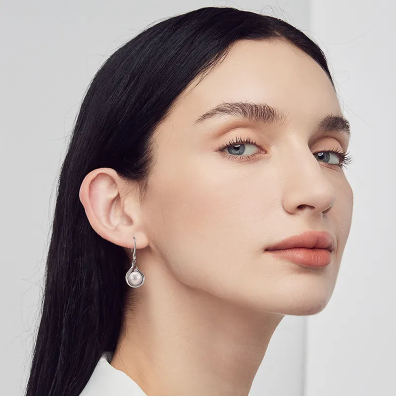 IDOKAWA Freshwater Pearl Stud Earrings Women's-3
