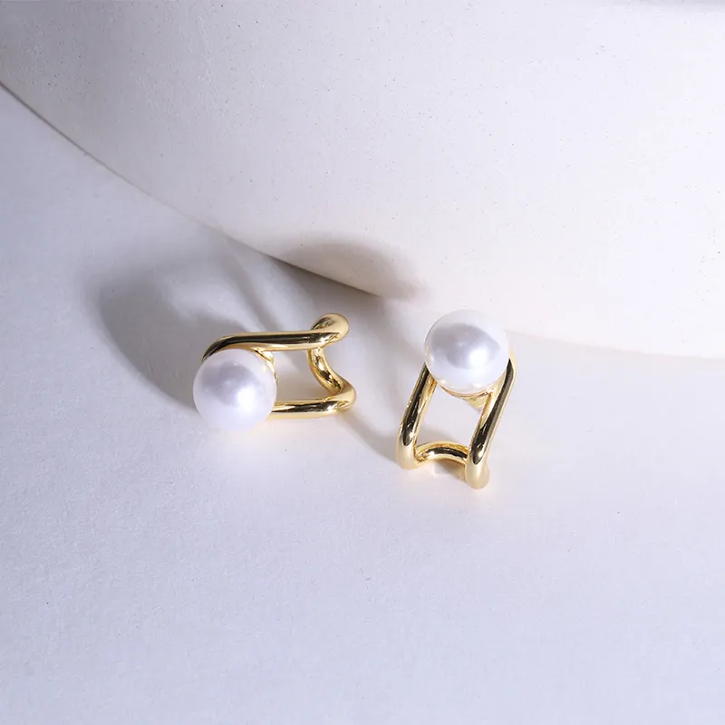 IDOKAWA Eco Friendly Brass Earrings Women's-4