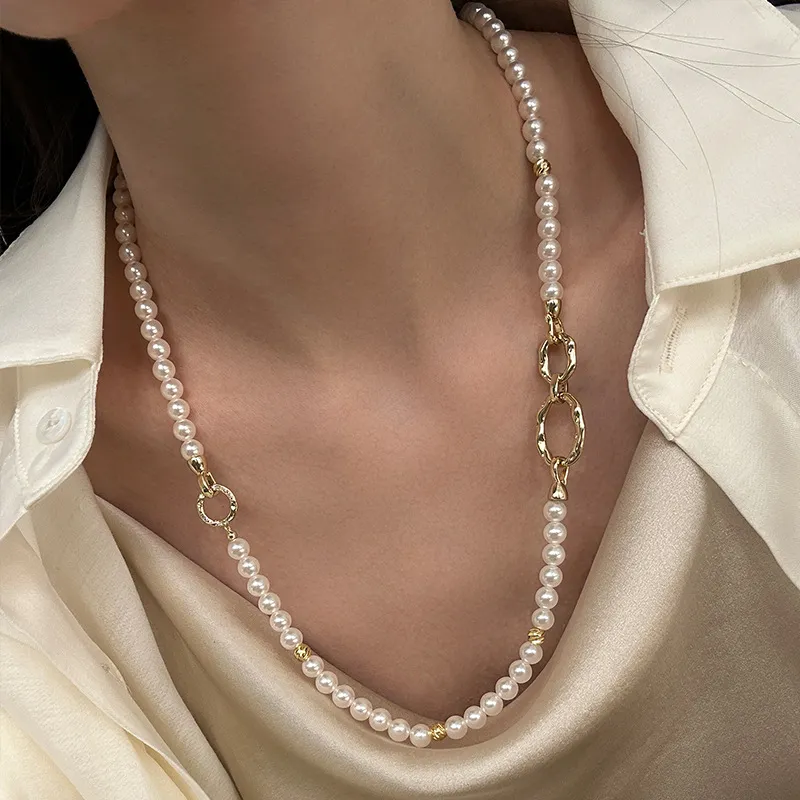 IDOKAWA Faux Pearl Necklaces Women's-2