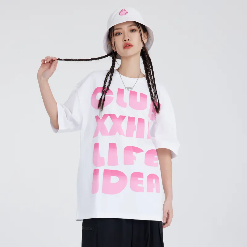 Clubxxhh T Shirts Unisex White-3