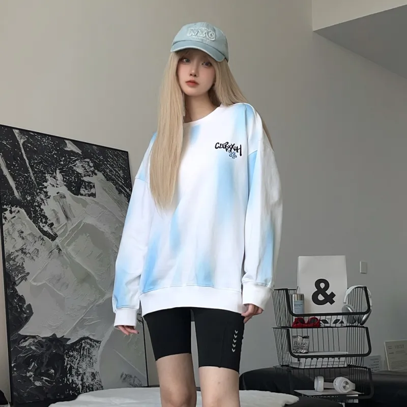 Clubxxhh Sweatshirt Unisex White-4
