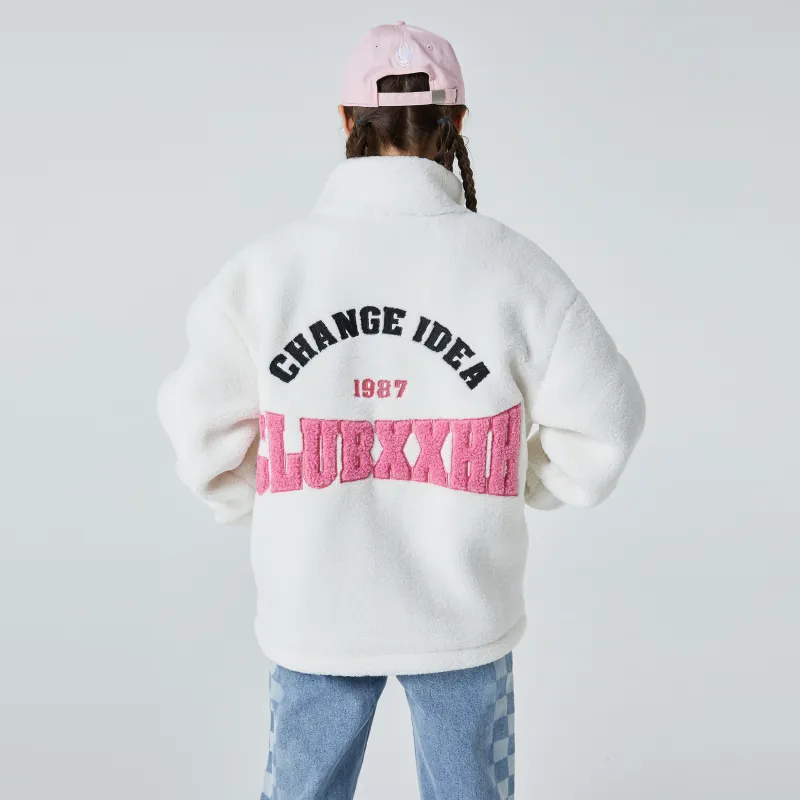 Clubxxhh Velvet Jackets Unisex White-2
