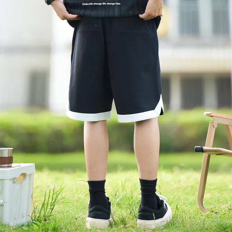Clubxxhh Casual Shorts Unisex Black-5
