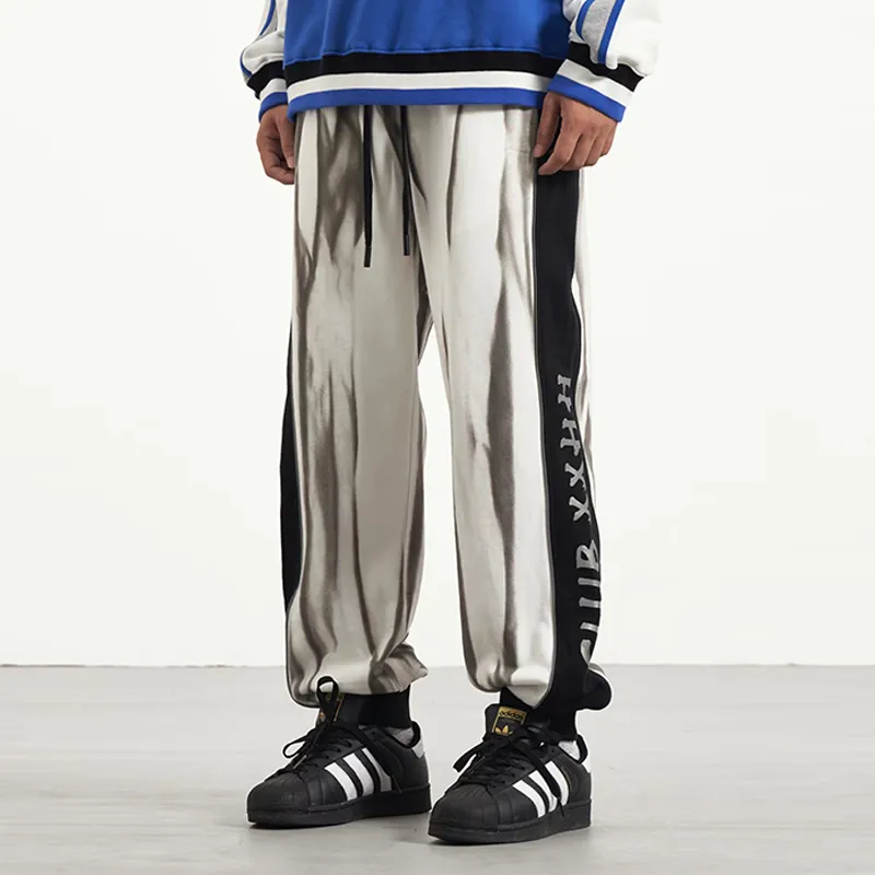 Clubxxhh Unisex Letter-print Knit Sweatpants-4