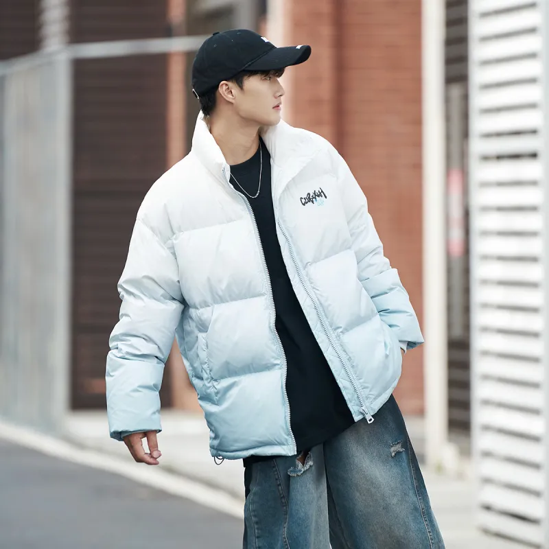 Clubxxhh Down Jacket Unisex Light Blue-4