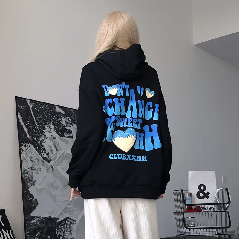 Clubxxhh Sweatshirt Unisex Black-2