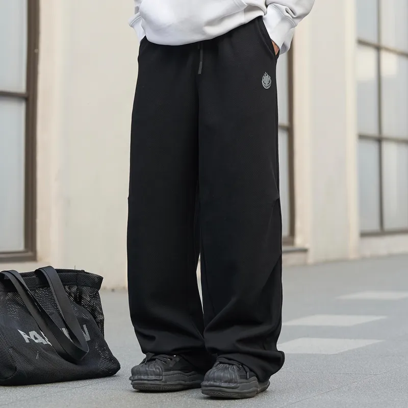 Clubxxhh Casual Pants Unisex Black-2