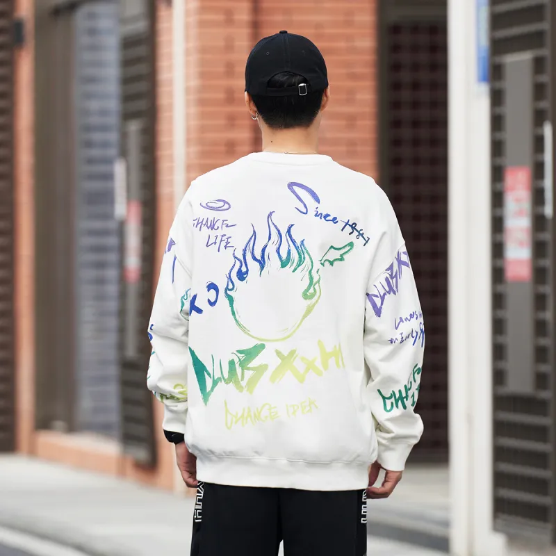 Clubxxhh Sweatshirt Unisex White-2