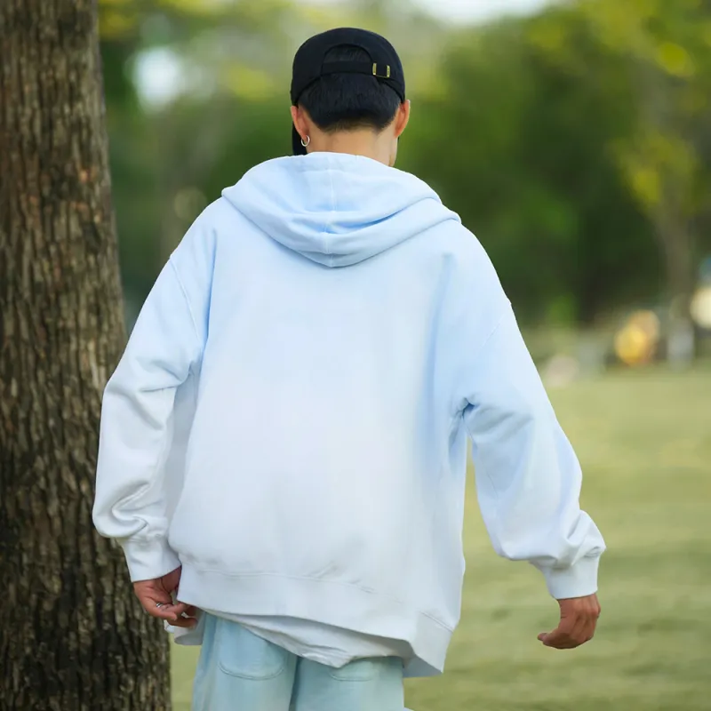 Clubxxhh Sweatshirt Unisex Light Blue-2