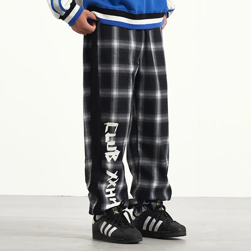 Clubxxhh Casual Pants Unisex White-3