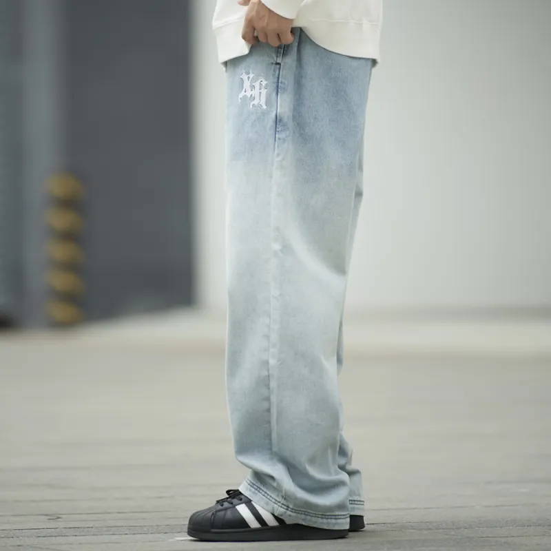 Clubxxhh Jeans Unisex Light Blue-4