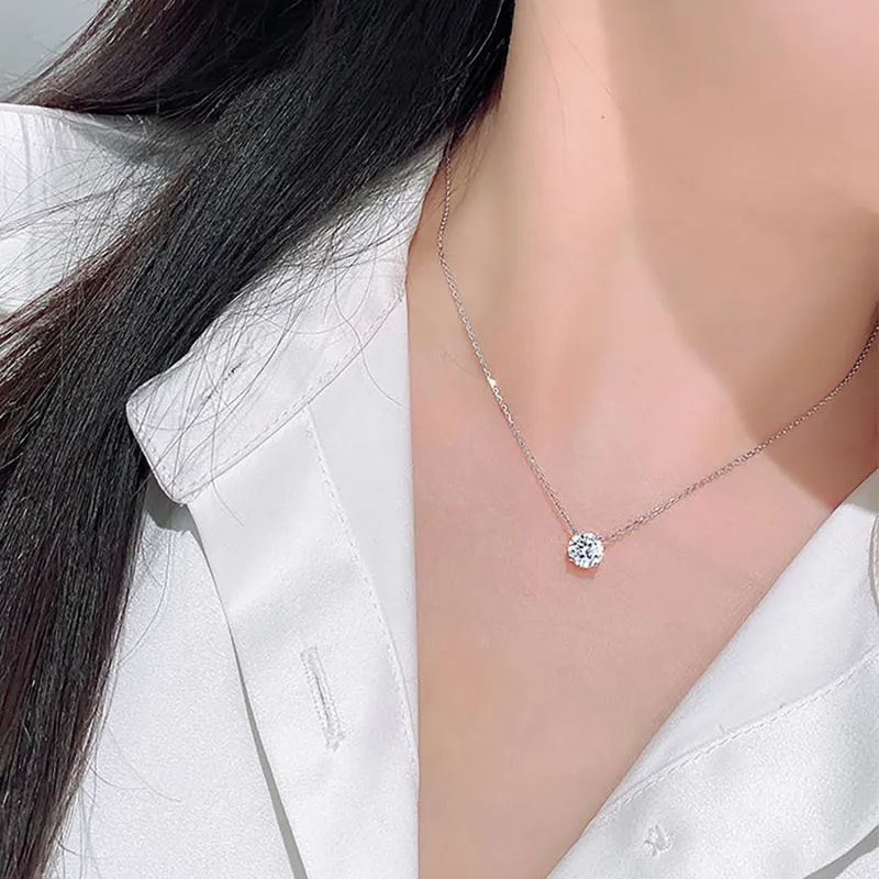 AIDO STUDIO All-over 925 Silver Four-Legged Six-Legged Pendant Necklace Women's-5