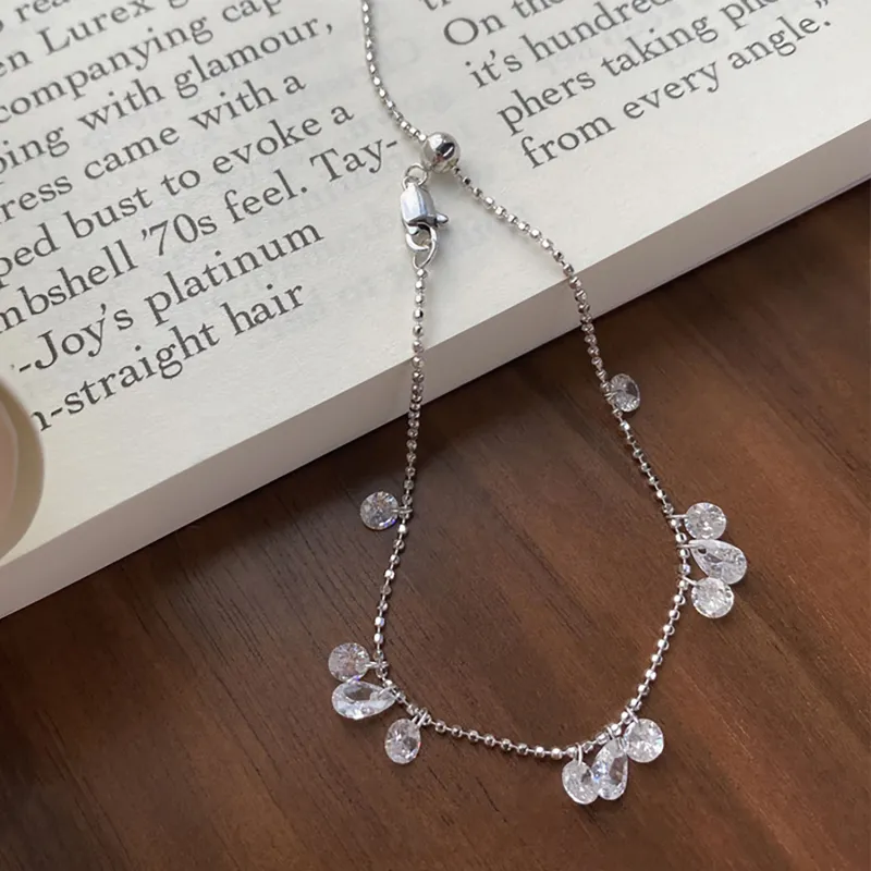 AIDO STUDIO 925 Sterling Silver Zirconia Bracelets Women's-8