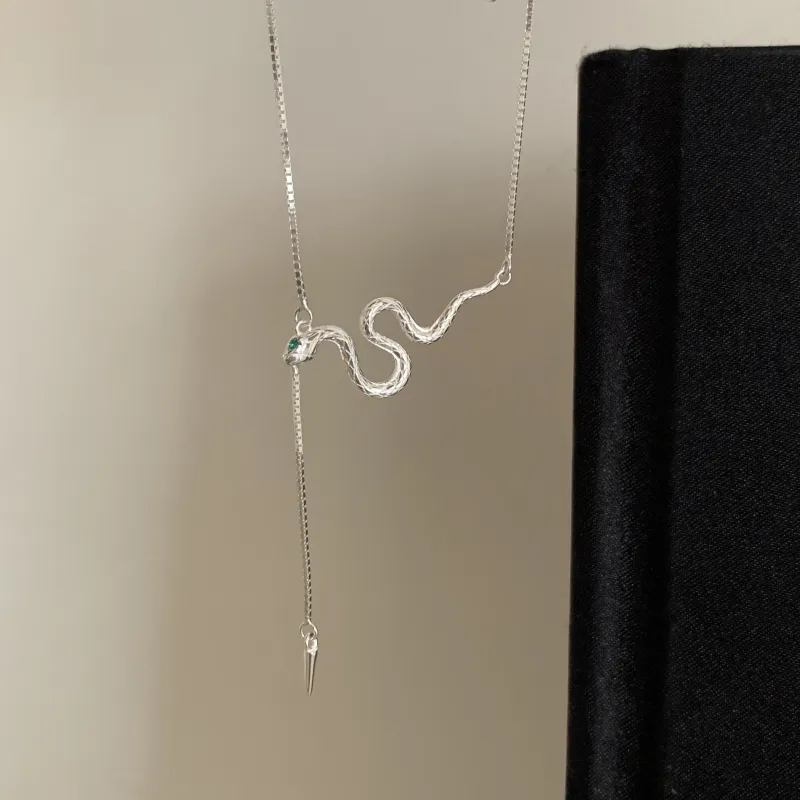 AIDO STUDIO S925 Silver Necklaces Women's-2