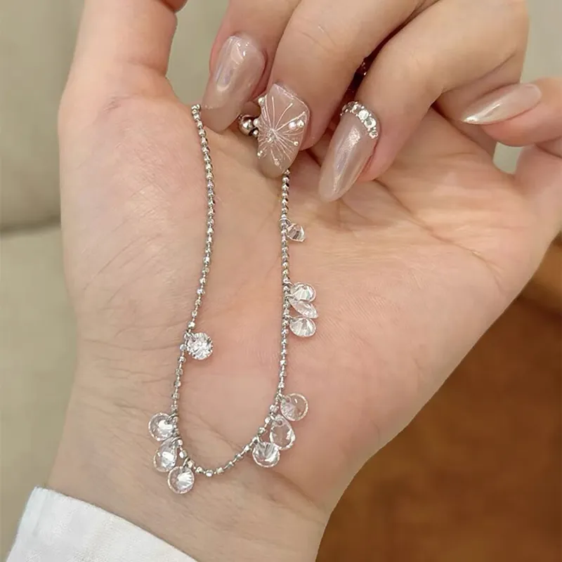 AIDO STUDIO 925 Sterling Silver Zirconia Bracelets Women's-9