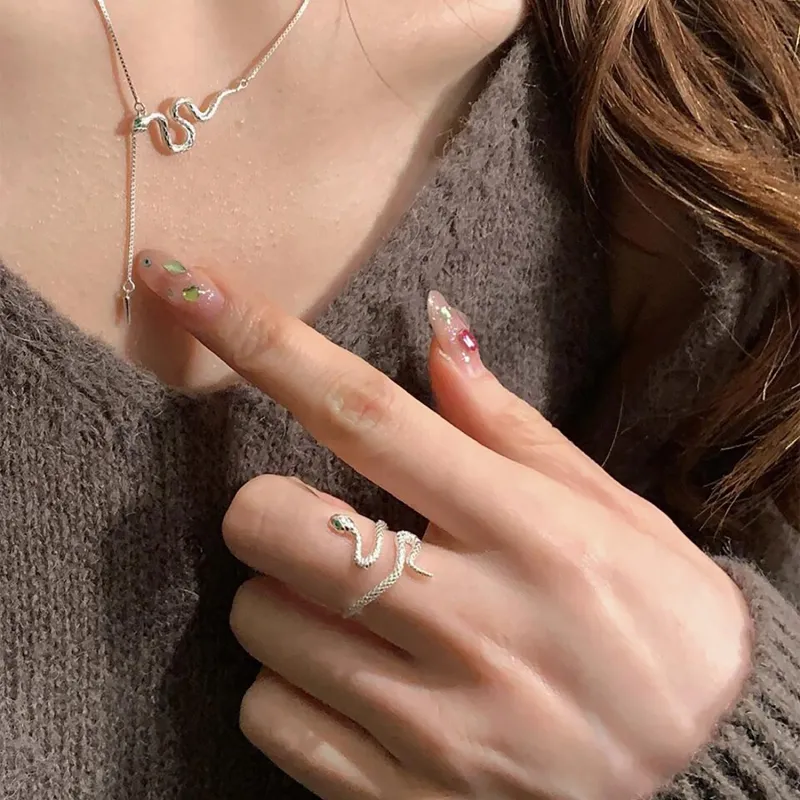 AIDO STUDIO S925 Silver Necklaces Women's-9