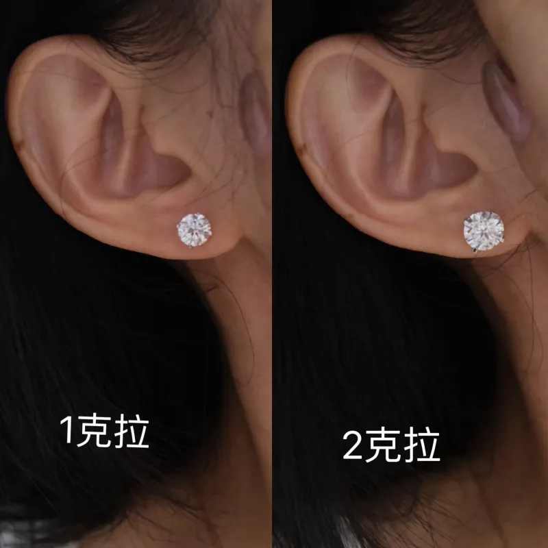 AIDO STUDIO 925 Sterling Silver Stud Earrings Unisex-2