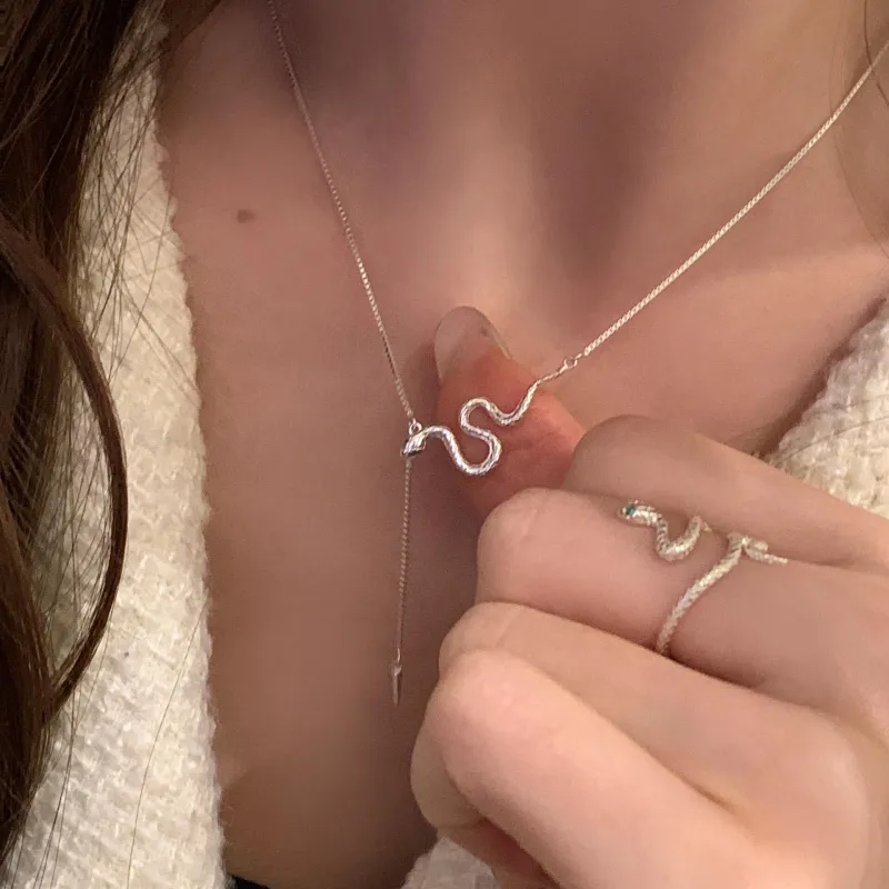 AIDO STUDIO S925 Silver Necklaces Women's-1