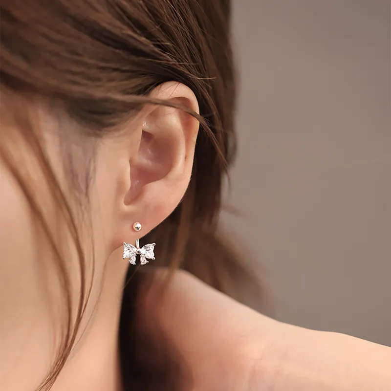 AIDO STUDIO S925 Silver Earrings Women's-4