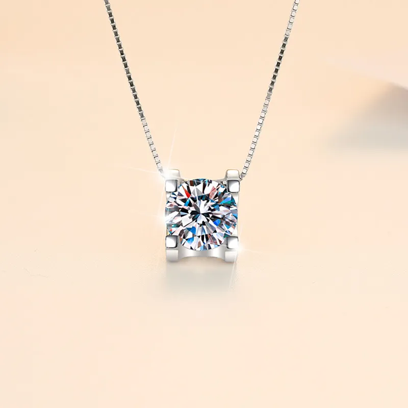 AIDO STUDIO All over 925 Silver Necklaces Women's-5