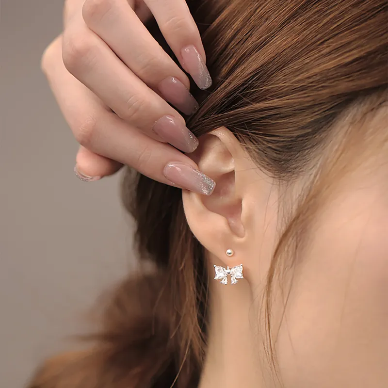 AIDO STUDIO S925 Silver Earrings Women's-7