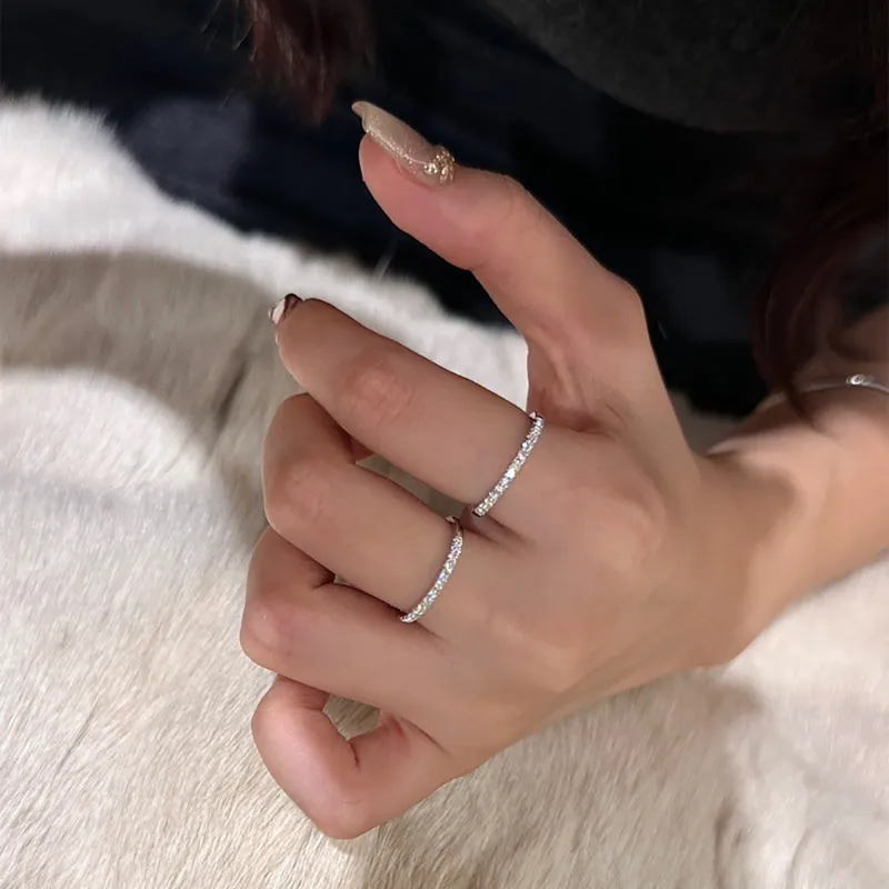 AIDO STUDIO S925 Silver Rings Women's-14