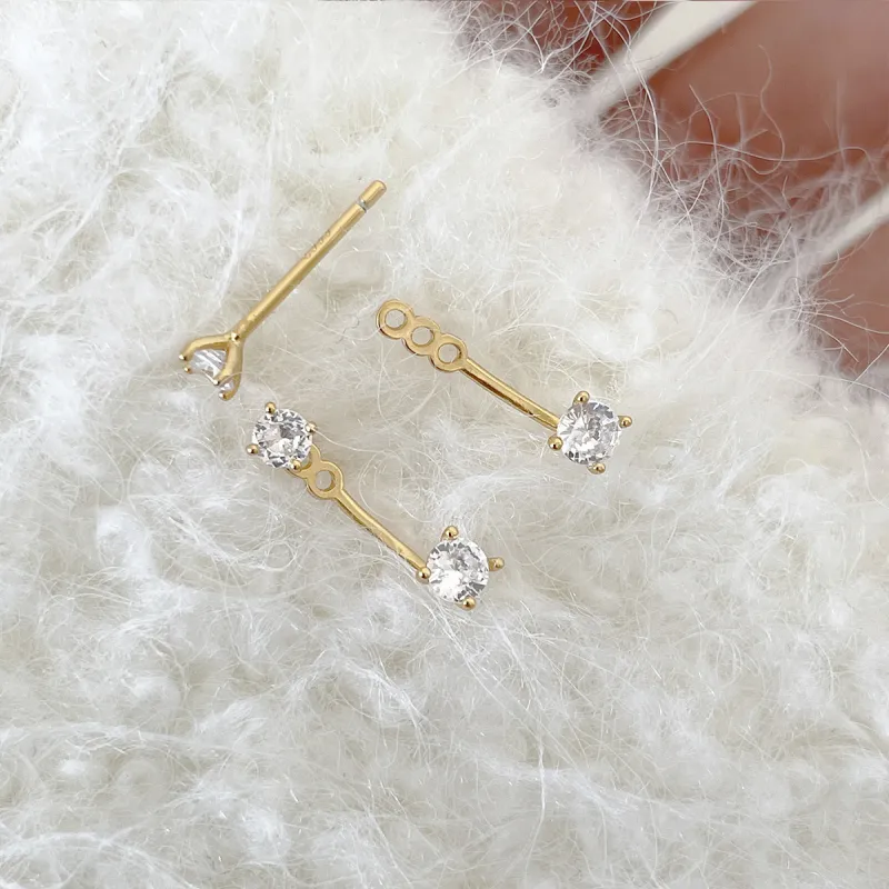 AIDO STUDIO 999 Fine Silver Stud Earrings Women's-7