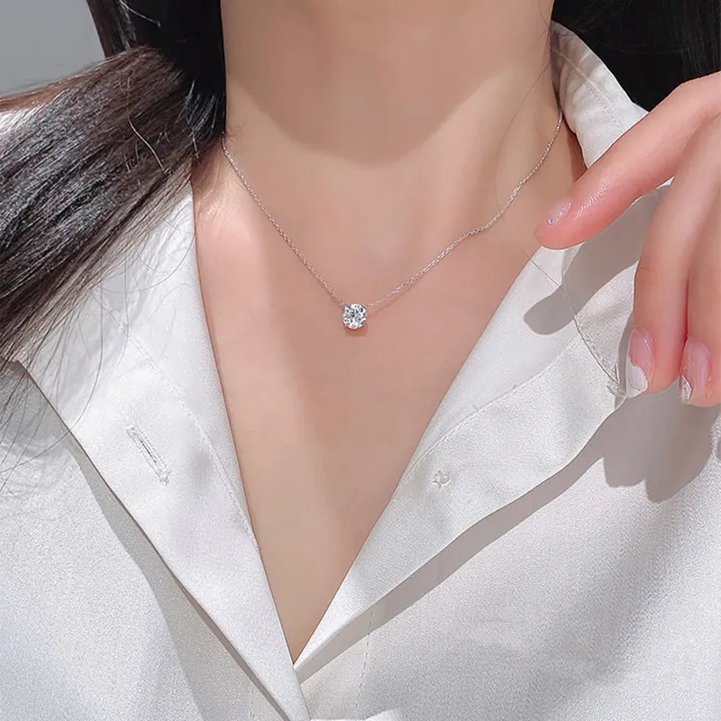 AIDO STUDIO All-over 925 Silver Four-Legged Six-Legged Pendant Necklace Women's-1