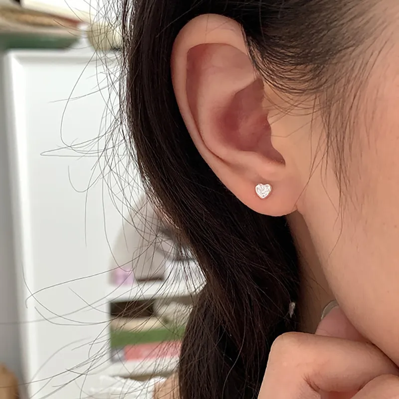 AIDO STUDIO S999 Fine Silver Stud Earrings Women's-9