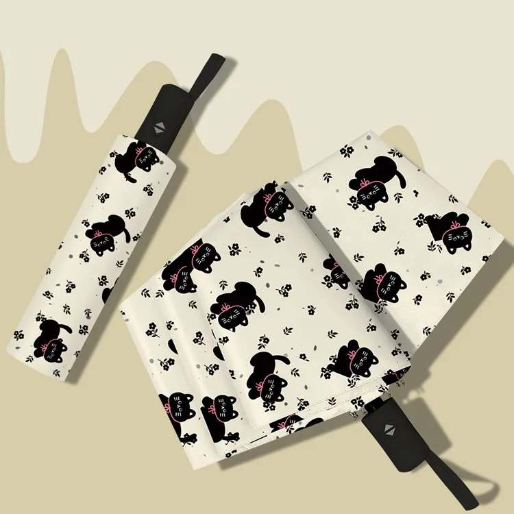 Ai Xi Designed For Students, Sunny And Rainy Dual Use, Umbrella-2