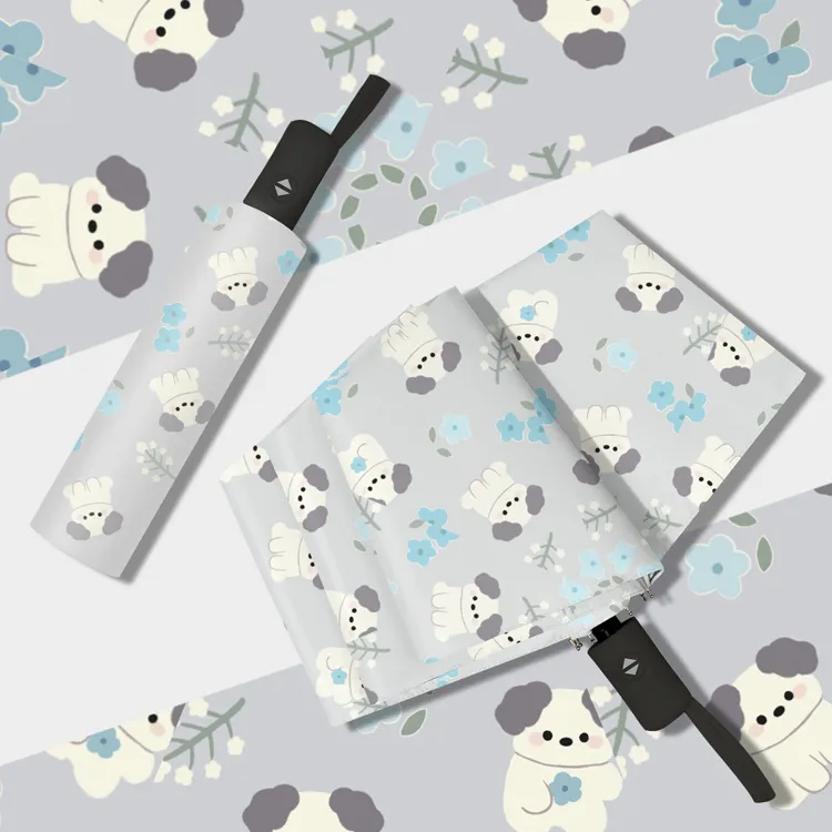 Ai Xi Designed For Students, Sunny And Rainy Dual Use, Umbrella-6