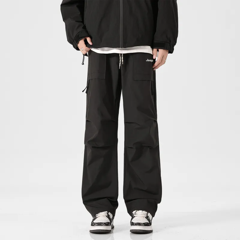 Jeep Cargo Pants Unisex Army Green-7