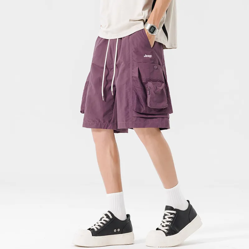 Jeep Cargo Shorts Unisex-10