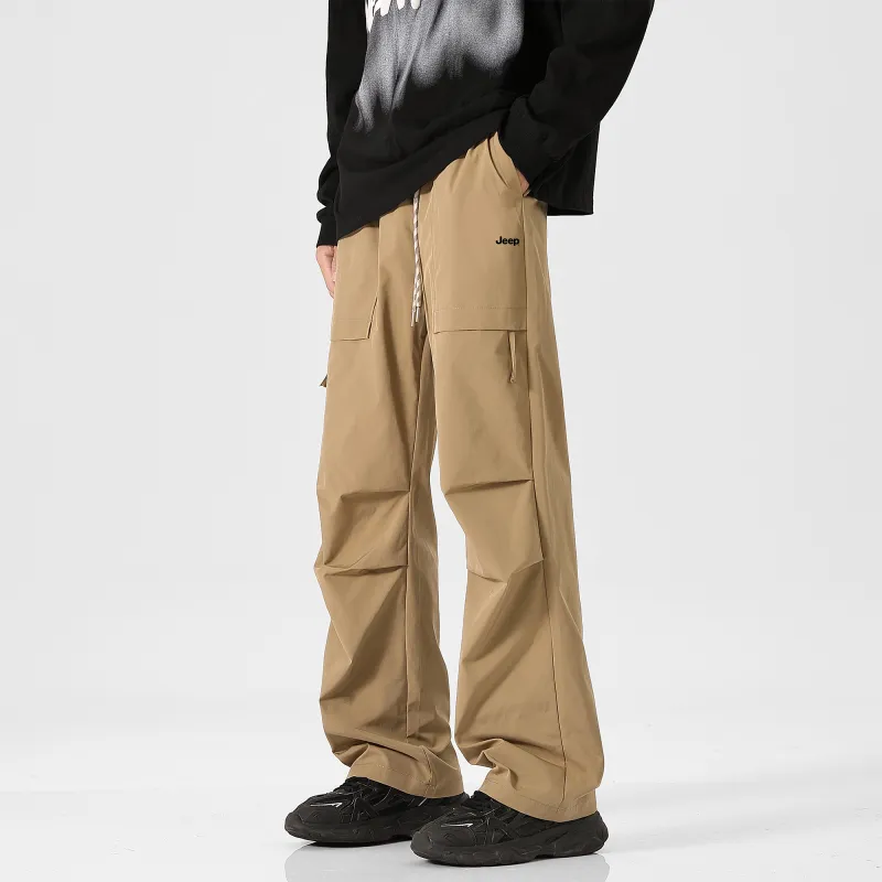 Jeep Cargo Pants Unisex Army Green-18