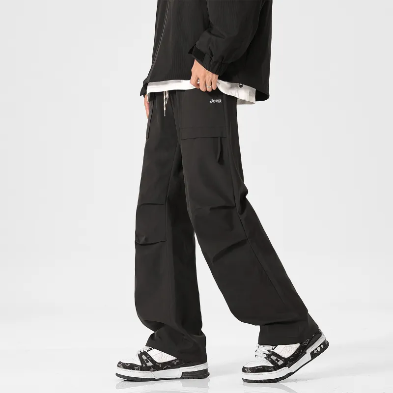 Jeep Cargo Pants Unisex Army Green-9