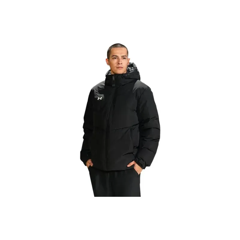 Under Armour Jackets Coats Men's Black Comes With Necklace-1