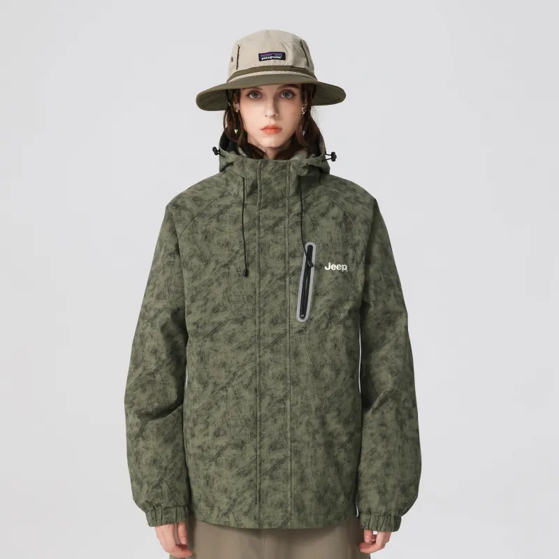 Jeep Trench Coats Unisex-8