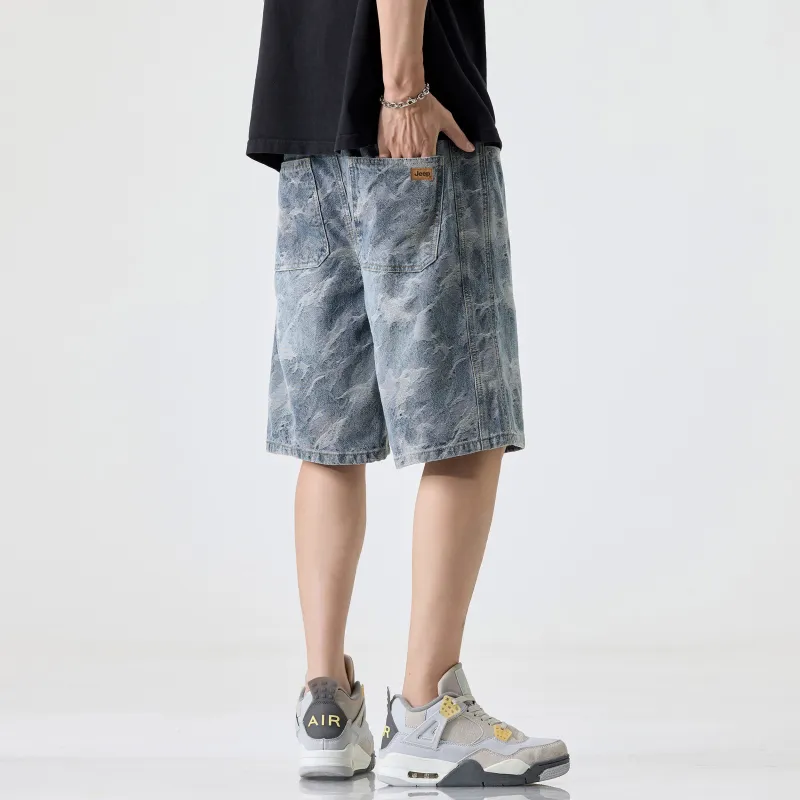 Jeep Denim Shorts Unisex-5