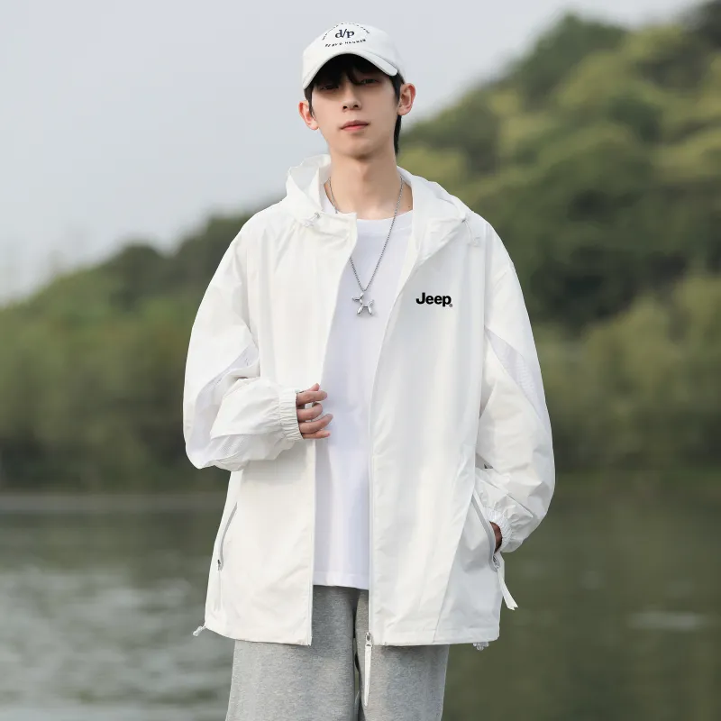 Jeep Breathable UV Protection Sun Protection Clothing Unisex-8