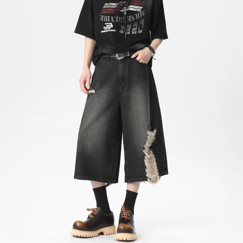 Jeep Denim Shorts Unisex-8