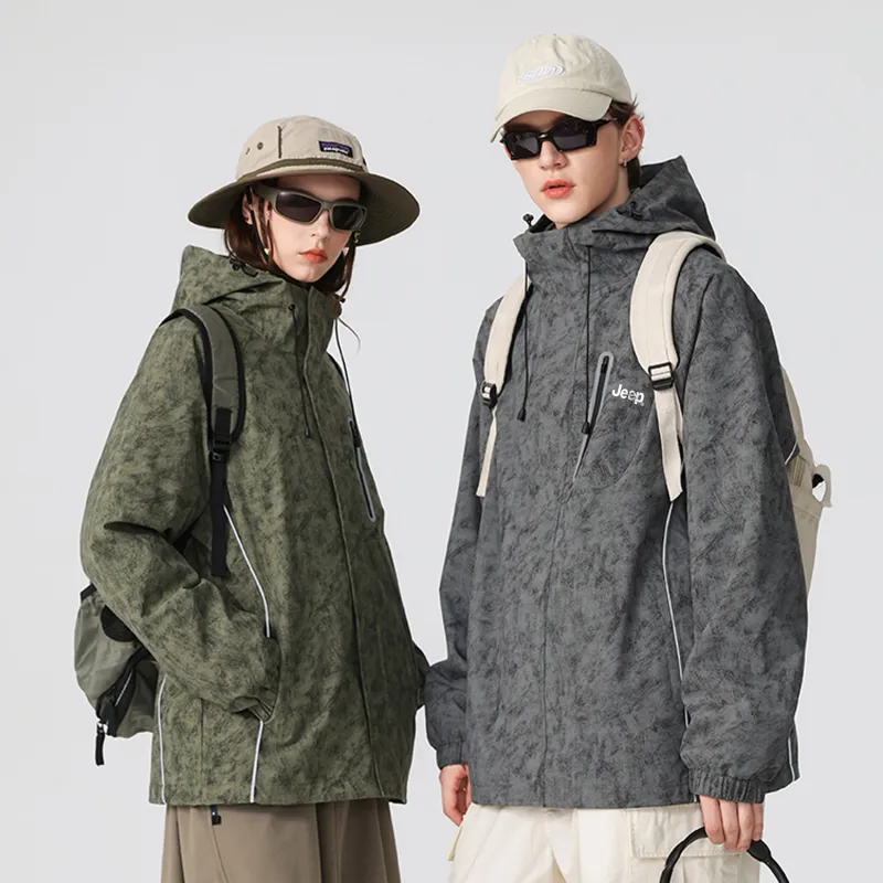 Jeep Trench Coats Unisex-50