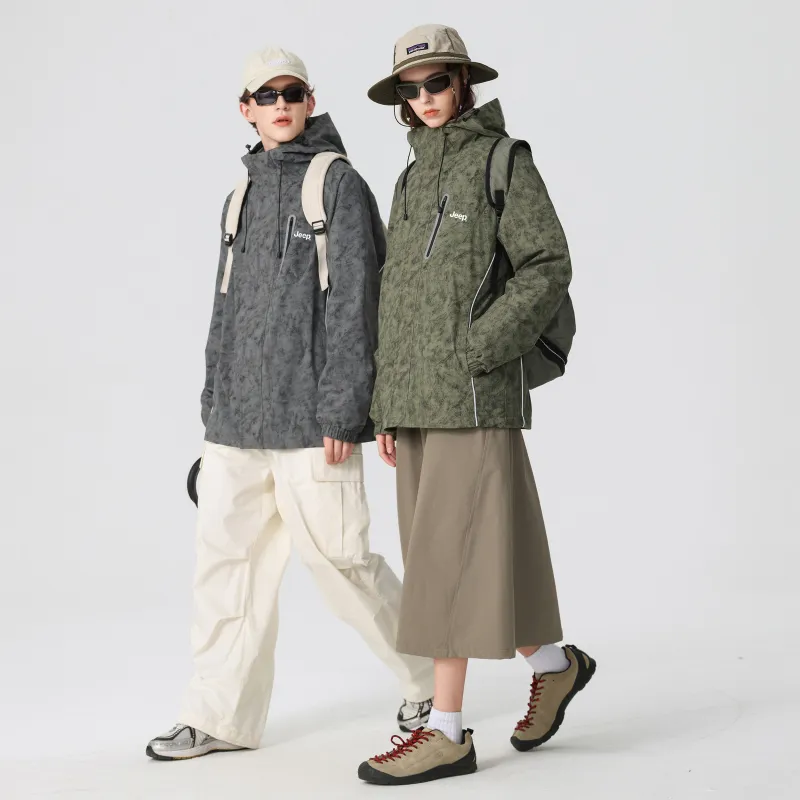 Jeep Trench Coats Unisex-26
