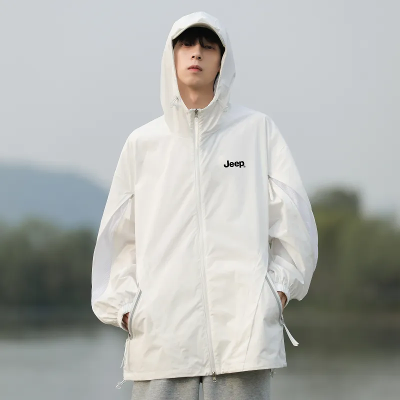 Jeep Breathable UV Protection Sun Protection Clothing Unisex-9