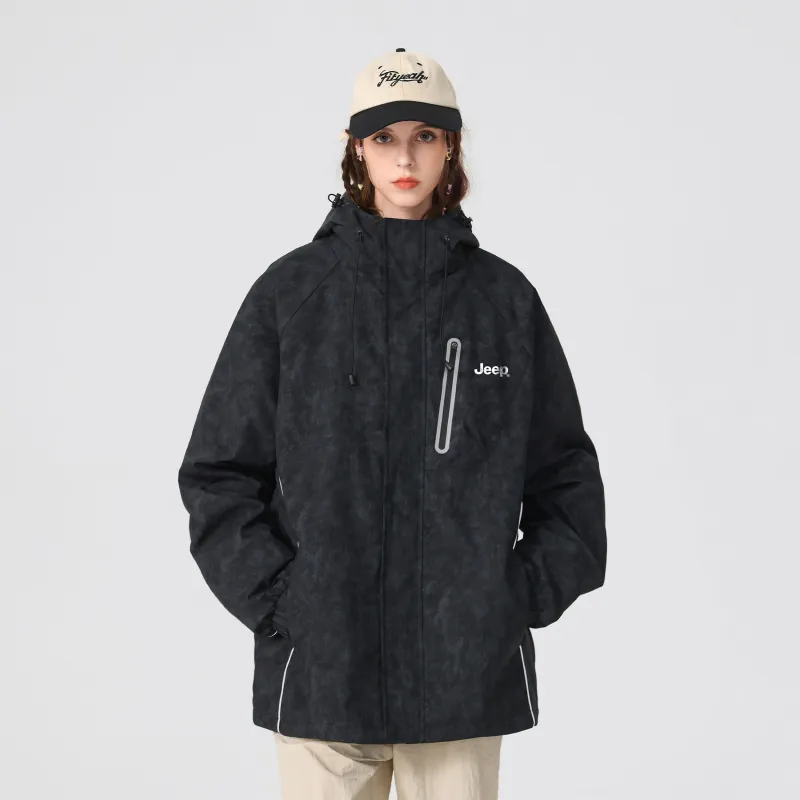 Jeep Trench Coats Unisex-54