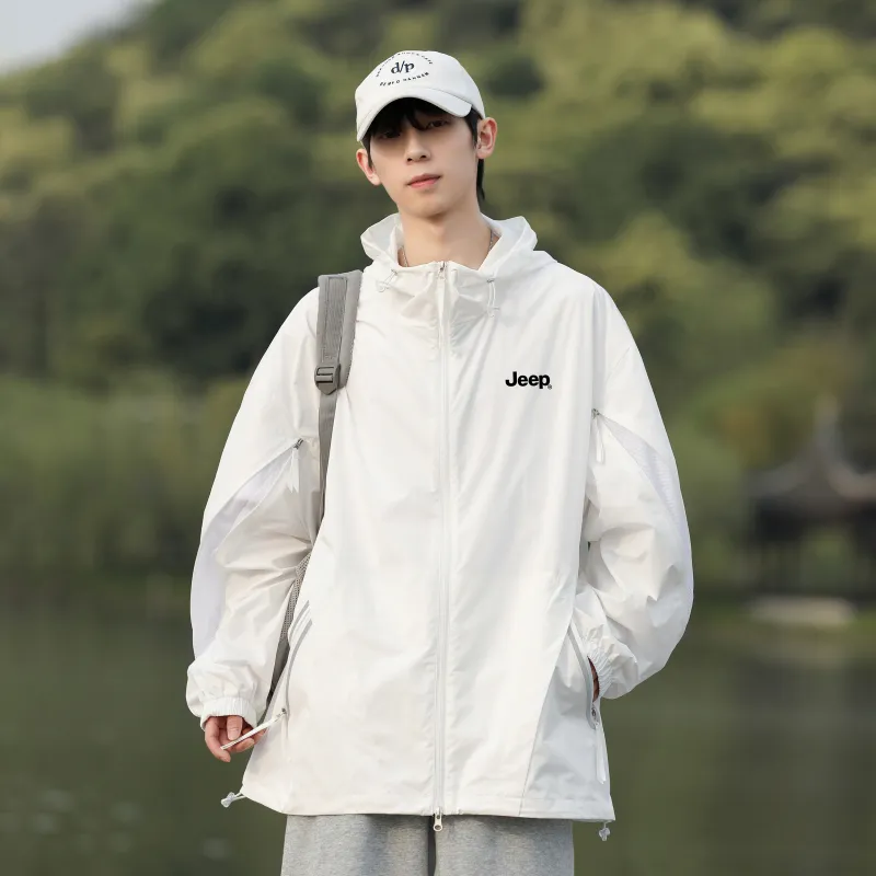 Jeep Breathable UV Protection Sun Protection Clothing Unisex-7