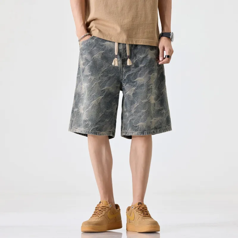 Jeep Denim Shorts Unisex-8