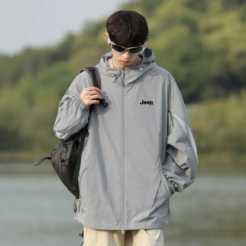 Jeep Breathable UV Protection Sun Protection Clothing Unisex-4