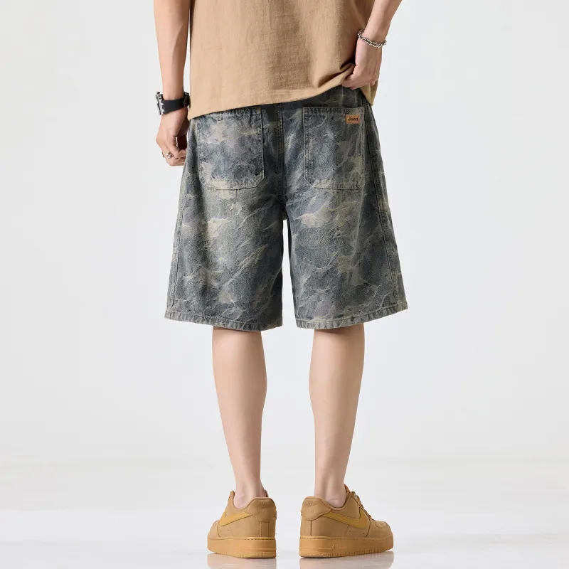Jeep Denim Shorts Unisex-11