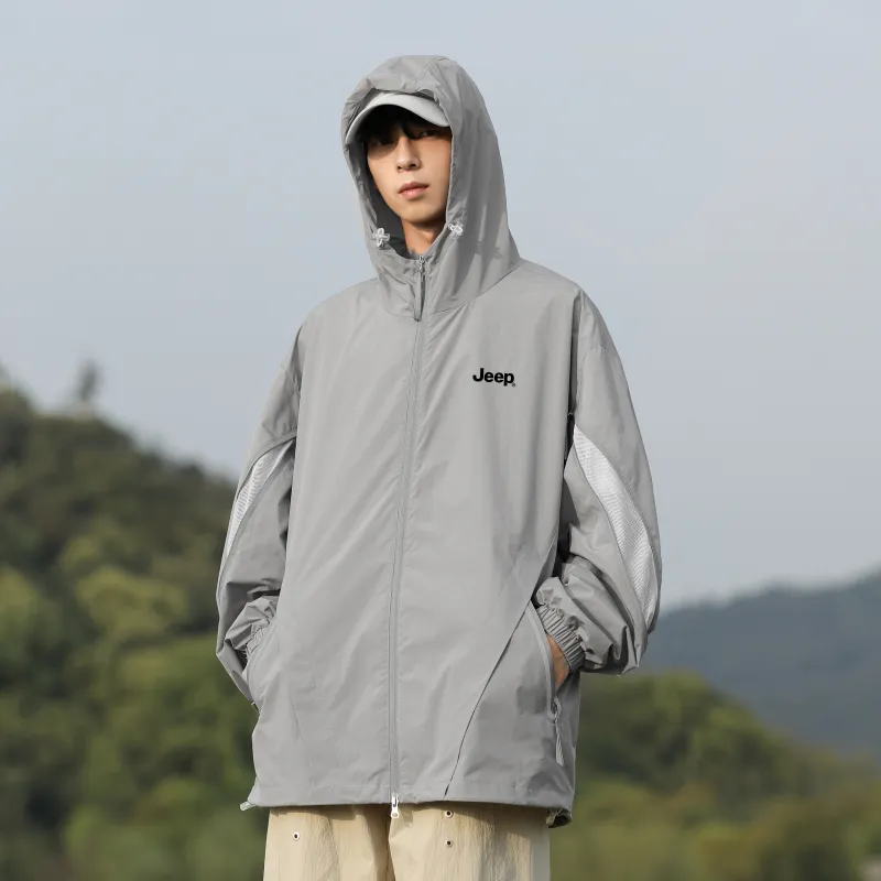 Jeep Breathable UV Protection Sun Protection Clothing Unisex-3